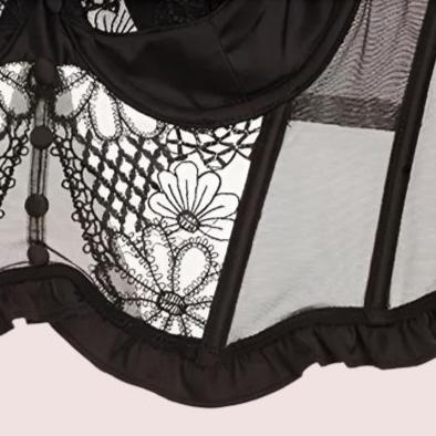 Corset Lace Lingerie Set
