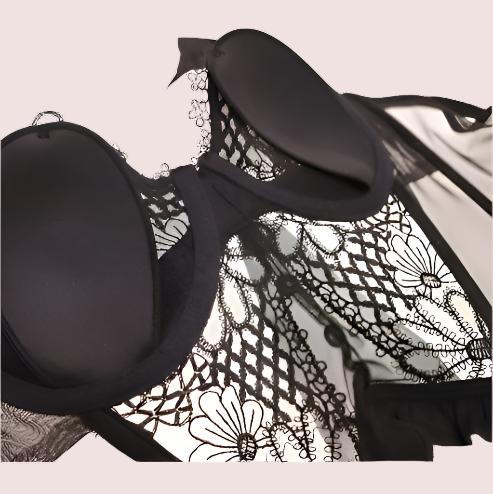 Corset Lace Lingerie Set
