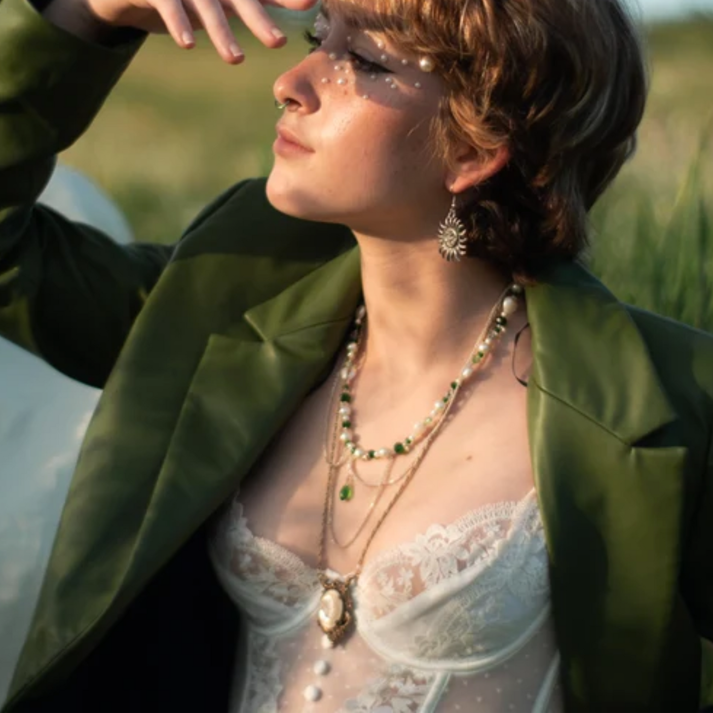 Trish Lingerie Set See-through Lace