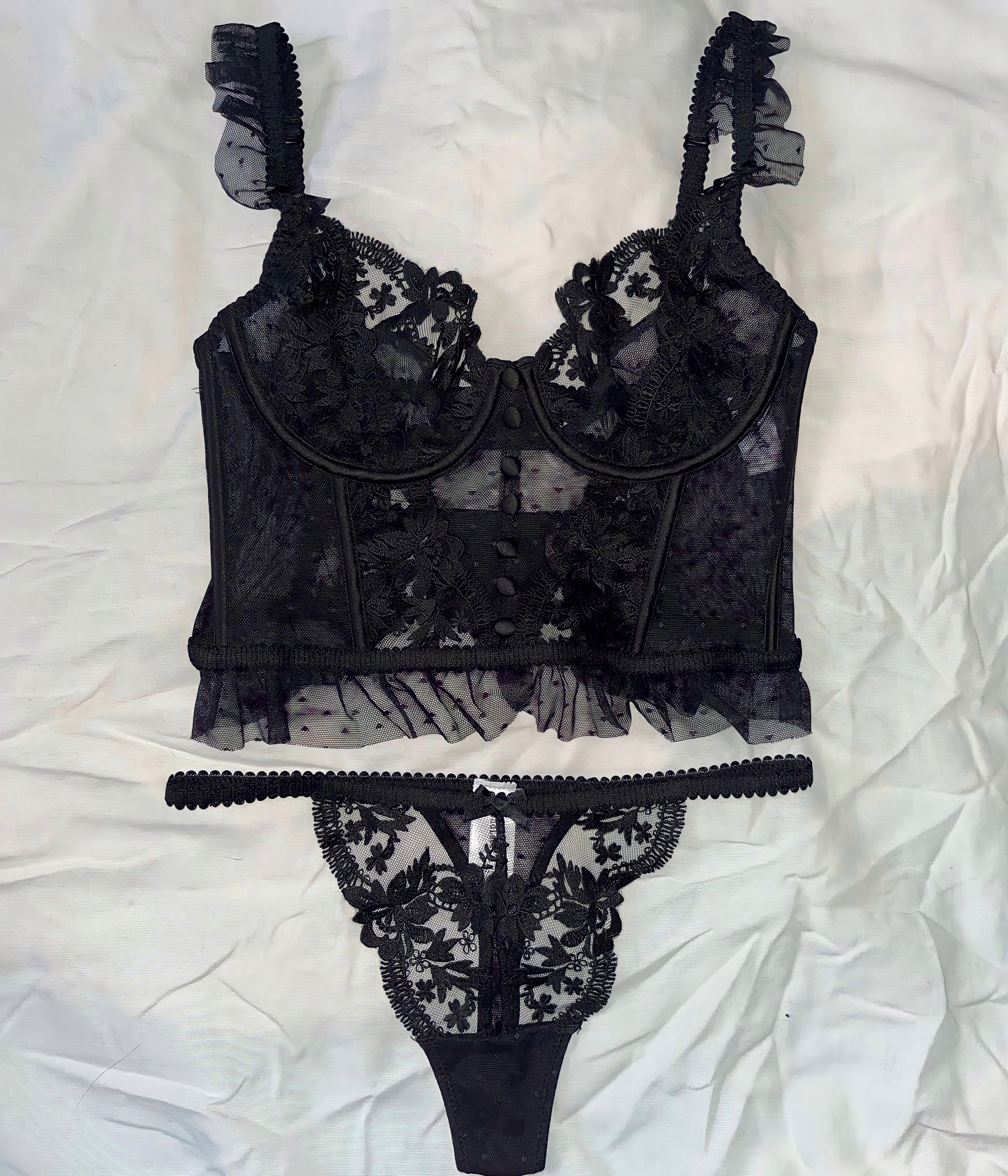 Trish Lingerie Set See-through Lace