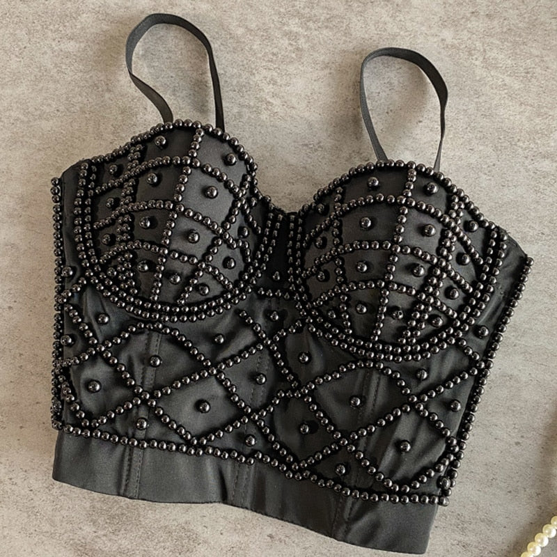 Beaded Corset Top