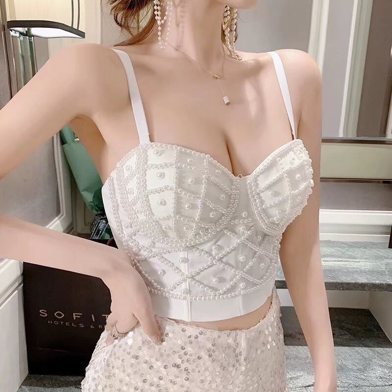 Beaded Corset Top