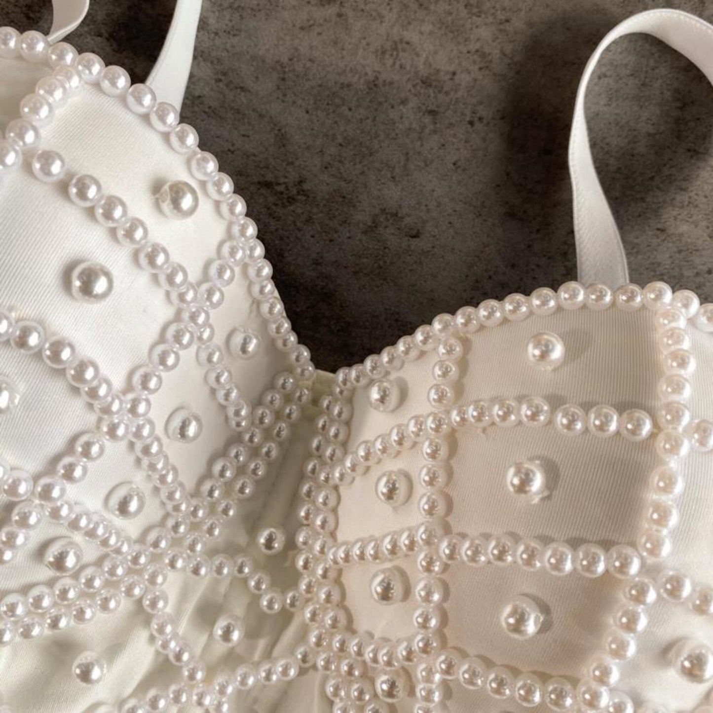 Full Beading Corset Top Lingerie