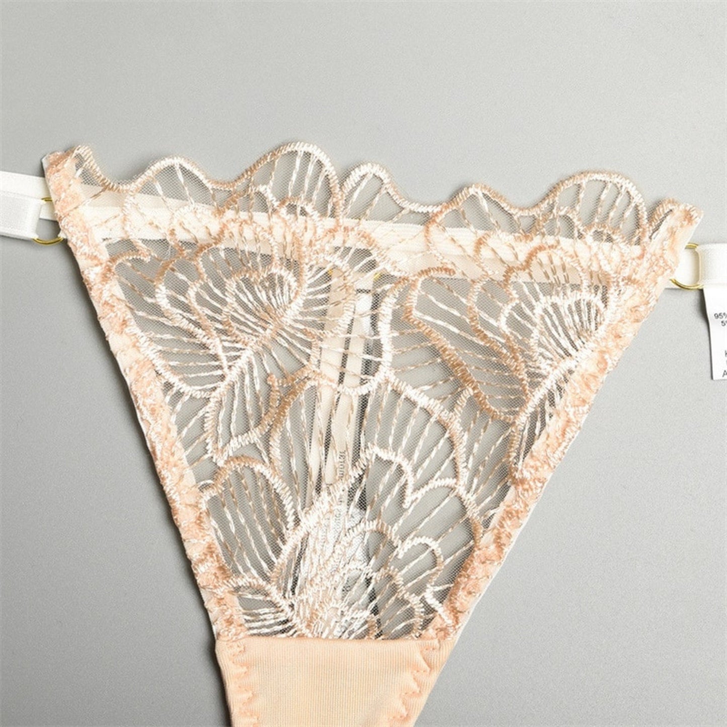 Elegant Lace Wedding Boudoir Lingerie Set