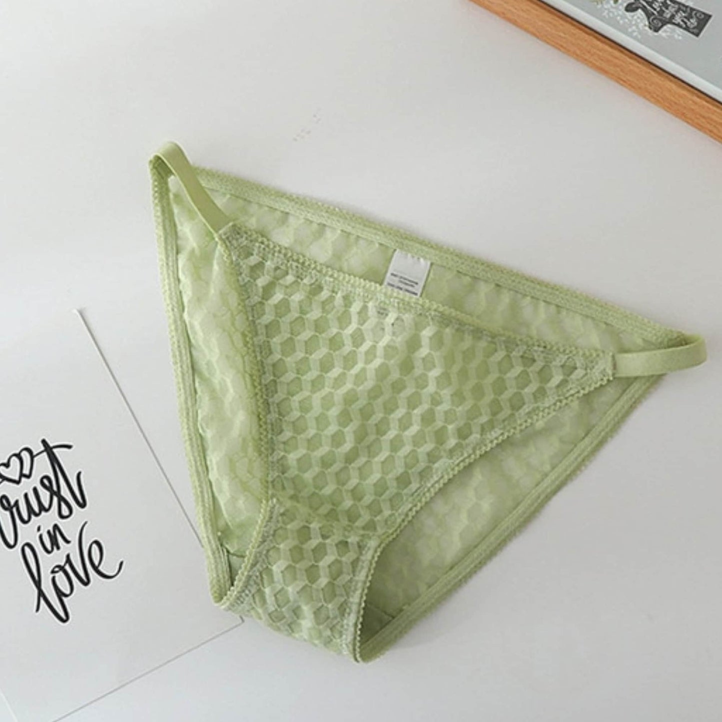 Underwear See-through Mesh Lace Honeycomb