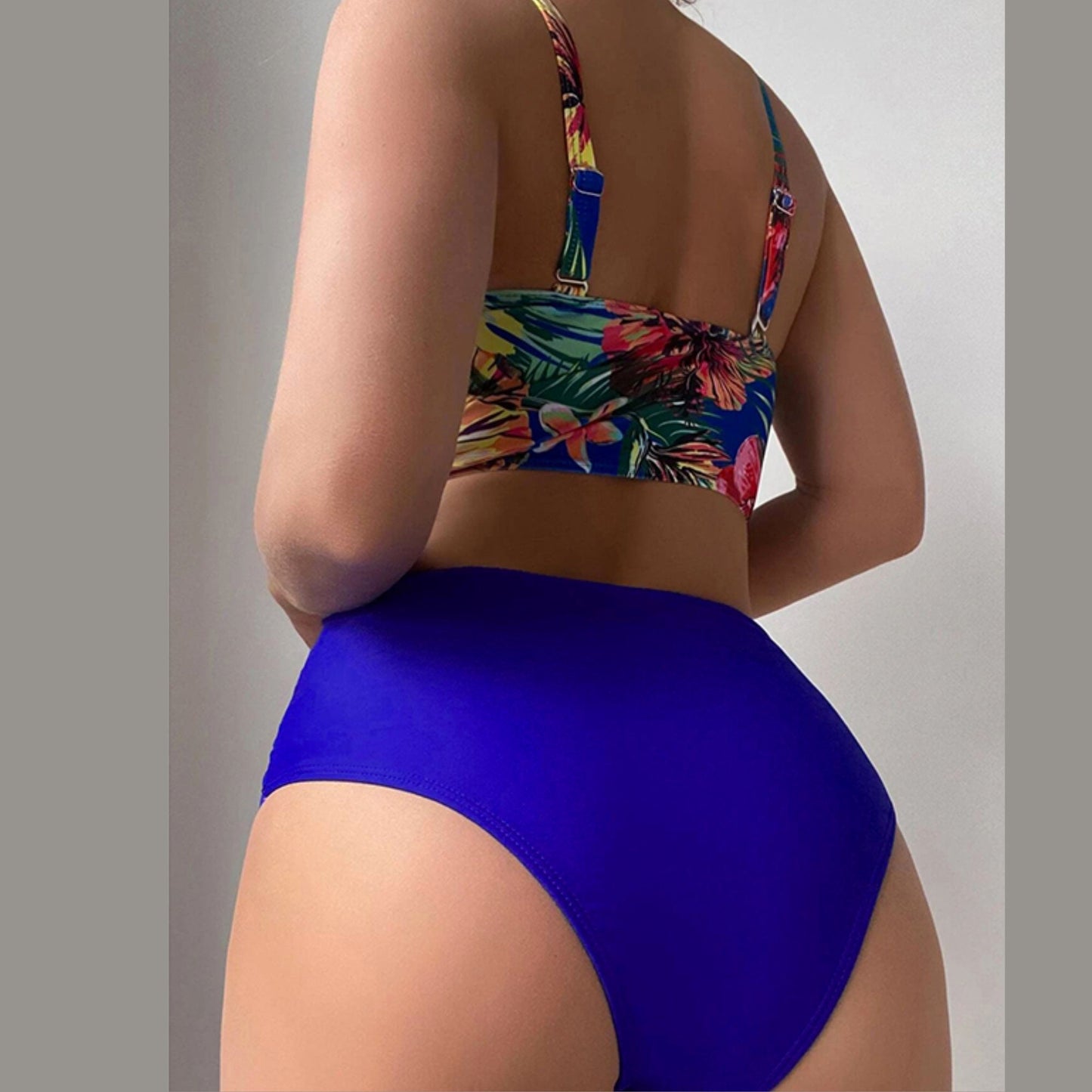Two Piece High Waist Swimsuit