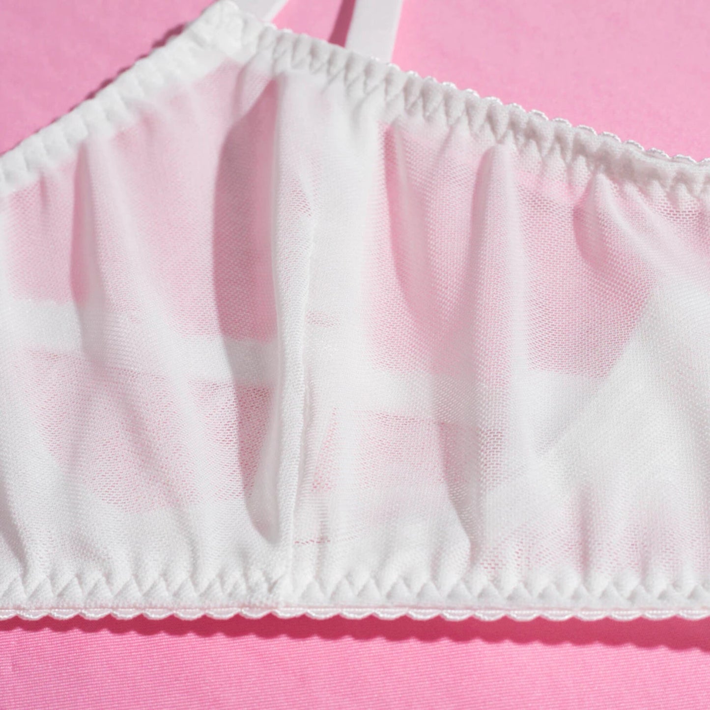 Sheer See Through White Wedding Lingerie for Women