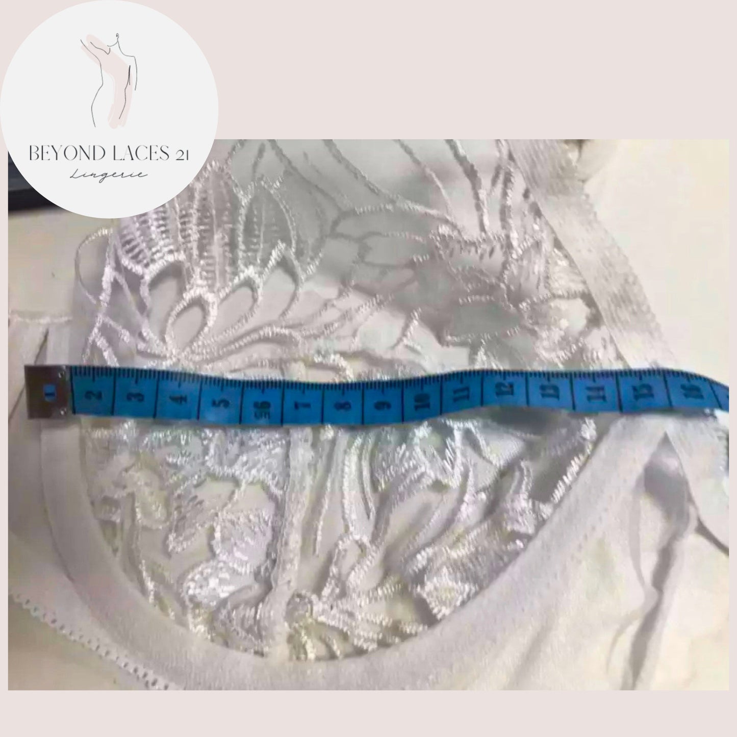 Wedding Lingerie Floral Embroidery White See Through Lace