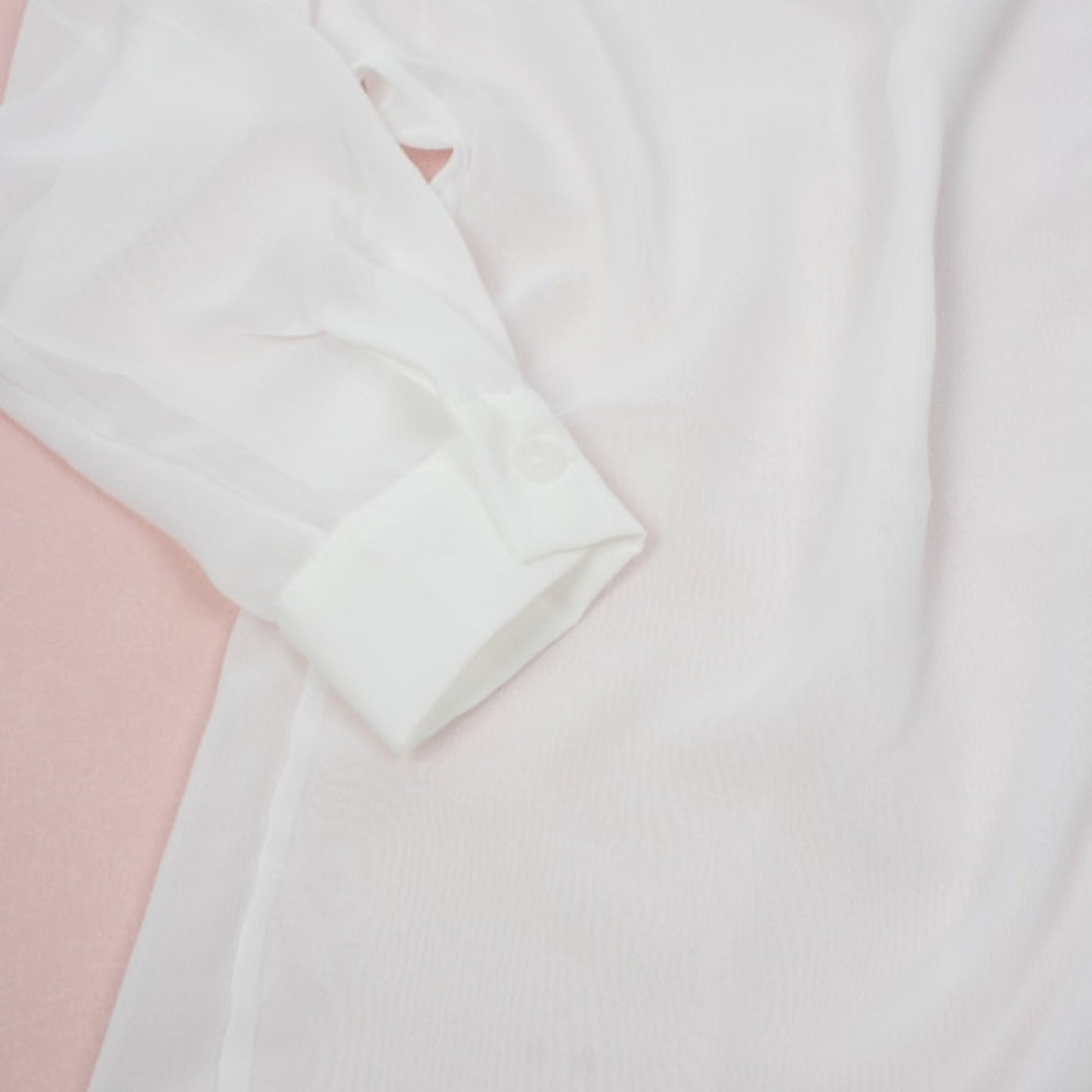 Sheer Sleep Shirt for Women Oversized Boyfriend Style Nightshirt